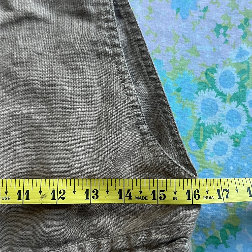 Notperfectlinen | Loose Overalls Dusty Pink Xs 100% Linen Quiet Luxury — image 7 of 8